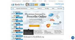Desktop Screenshot of kwikmed.org