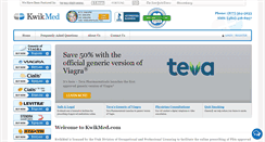 Desktop Screenshot of kwikmed.com