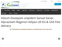 Tablet Screenshot of kwikmed.in